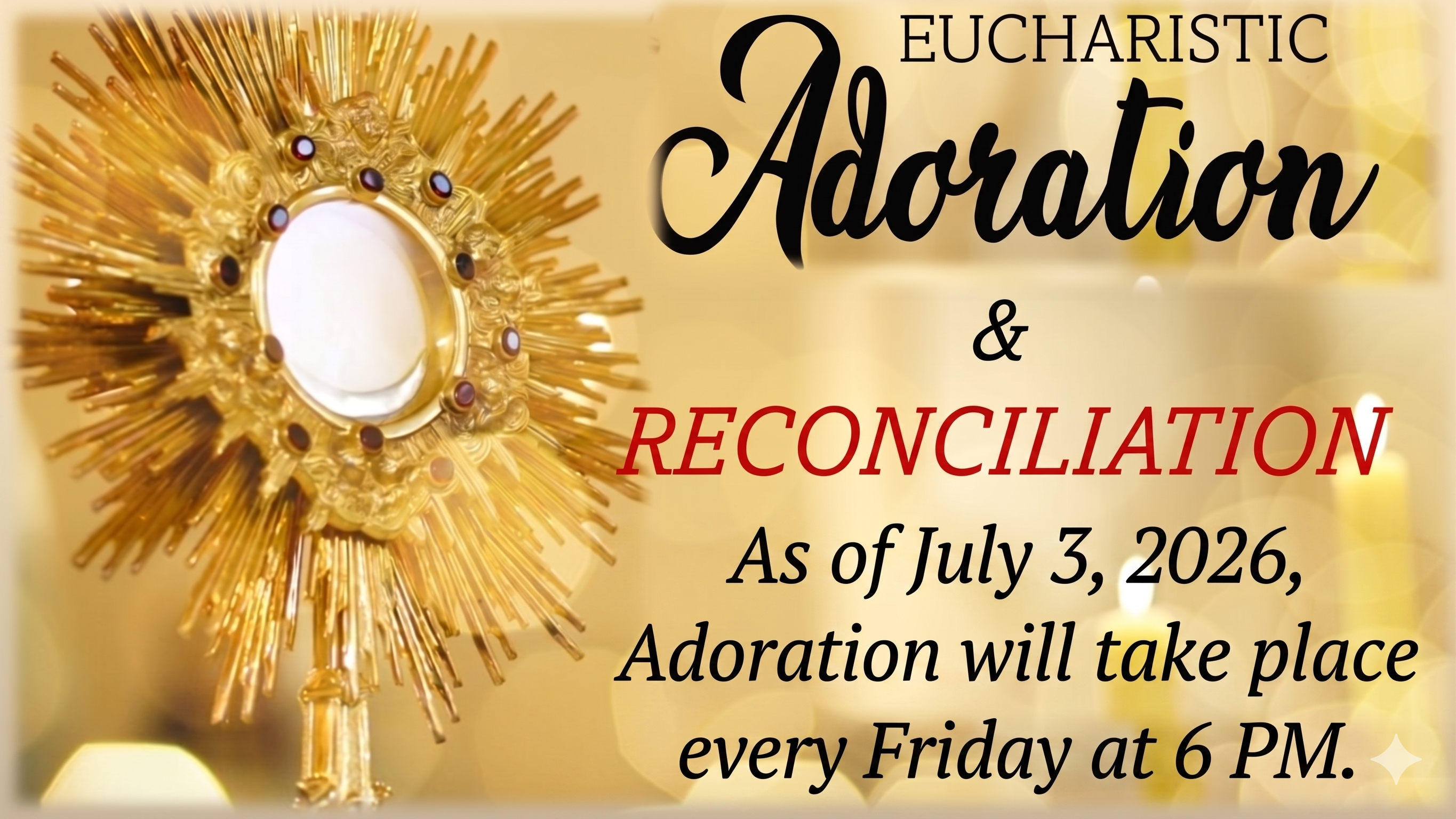 Eucharistic Adoration